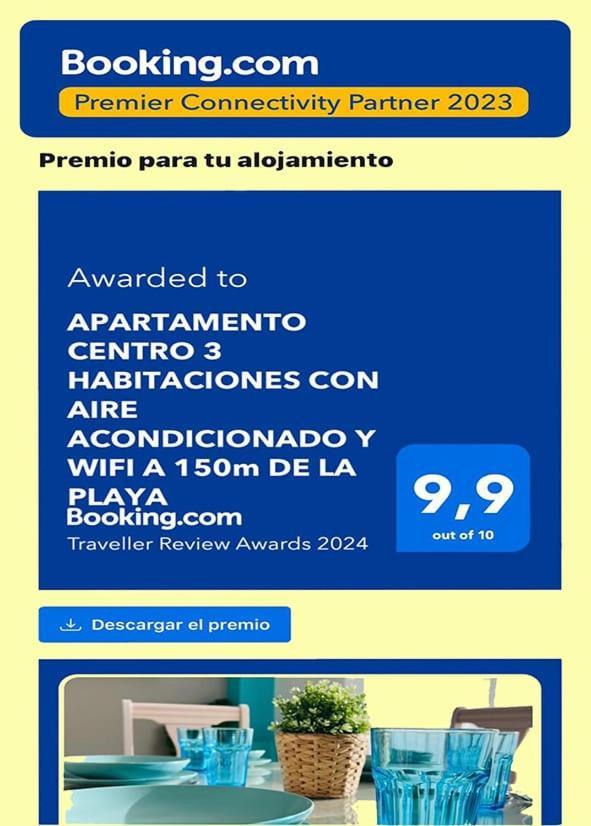 Apartamento Centro 3 Habitaciones Con Aire Acondicionado Y Wifi A 150M De La Playa Y Castillo Peniscola Luaran gambar